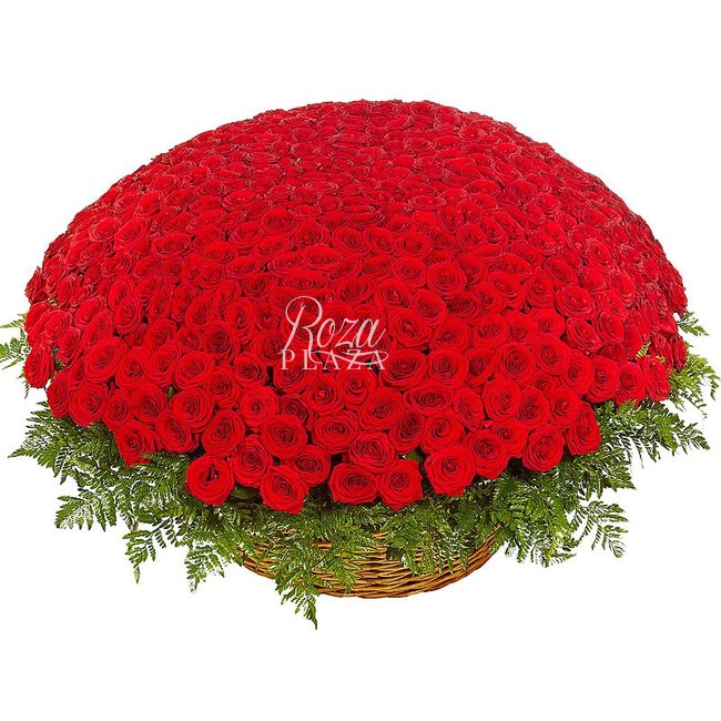 Композиция из 201 розы - салон «Roza Plaza» в Грозном