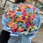 Букет из кустовых роз «Восторг» от интернет-магазина «Roza Plaza»в Грозном